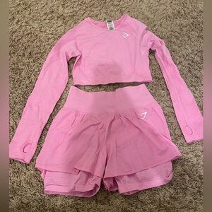 Pink Gymshark Set